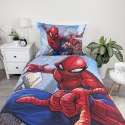 Pościel bawełniana 140x200 Spiderman Człowiek Pająk poszewka 70x90 Kids25