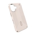 Speck Presidio2 Grip ClickLock & MagSafe - Etui iPhone 16 (Bleached Bone / Heirloom Gold / Hazel Brown)