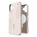 Speck Presidio2 Grip ClickLock & MagSafe - Etui iPhone 16 Plus (Bleached Bone / Heirloom Gold / Hazel Brown)