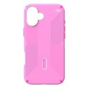 Speck Presidio2 Grip ClickLock & MagSafe - Etui iPhone 16 Plus (True Pink / Shocking Pink / White)