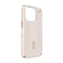 Speck Presidio2 Grip ClickLock & MagSafe - Etui iPhone 16 Pro (Bleached Bone / Heirloom Gold / Hazel Brown)