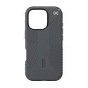 Speck Presidio2 Grip ClickLock & MagSafe - Etui iPhone 16 Pro (Charcoal Grey / Cool Bronze / White)