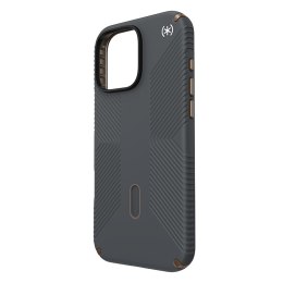 Speck Presidio2 Grip ClickLock & MagSafe - Etui iPhone 16 Pro Max (Charcoal Grey / Cool Bronze / White)