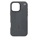 Speck Presidio2 Grip ClickLock & MagSafe - Etui iPhone 16 Pro Max (Charcoal Grey / Cool Bronze / White)