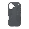 Speck Presidio2 Grip - Etui iPhone 16 (Charcoal Grey / Cool Bronze / White)