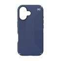 Speck Presidio2 Grip - Etui iPhone 16 (Coastal Blue / Dust Grey / White)