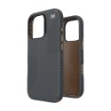 Speck Presidio2 Grip - Etui iPhone 16 Pro (Charcoal Grey / Cool Bronze / White)