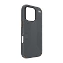 Speck Presidio2 Grip - Etui iPhone 16 Pro (Charcoal Grey / Cool Bronze / White)