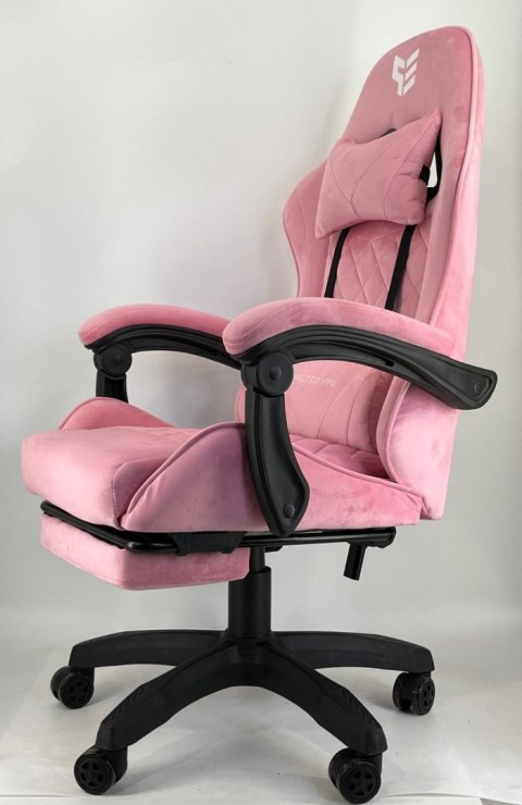 Fotel obrotowy gamingowy HERO POKER PRO PINK SWEET ALCANTARA Fotel obrotowy gamingowy HERO POKER PRO PINK SWEET ALCANTARA