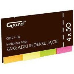 Zakładki Grand 20x50mm 4 kolory (4x50)