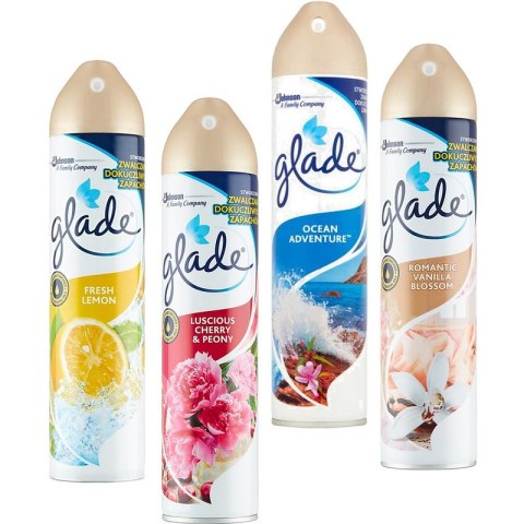 Odświeżacz powietrza Glade 300ml Luscious Cherry & Peony, CHERRY & PEONY Odświeżacz powietrza Glade 300ml Luscious Cherry & Peony, CHERRY & PEONY