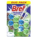 Bref Power Activ Pine Zawieszka WC 2 x 50 g