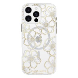 Case-Mate Floral Gems MagSafe - Etui iPhone 16 Pro Max (Gold)