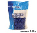 Żwirek do akwarium Happet fioletowy 1.5cm 0.5kg