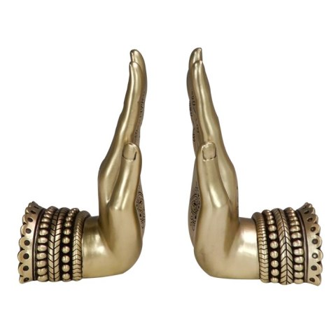 Złoty Bookend - Dłonie - 43801FJHH Złoty Bookend - Dłonie - 43801FJHH