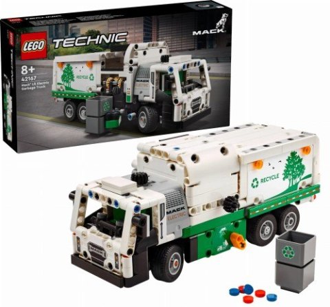 42167 - LEGO Technic - Śmieciarka Mack® LR Electric