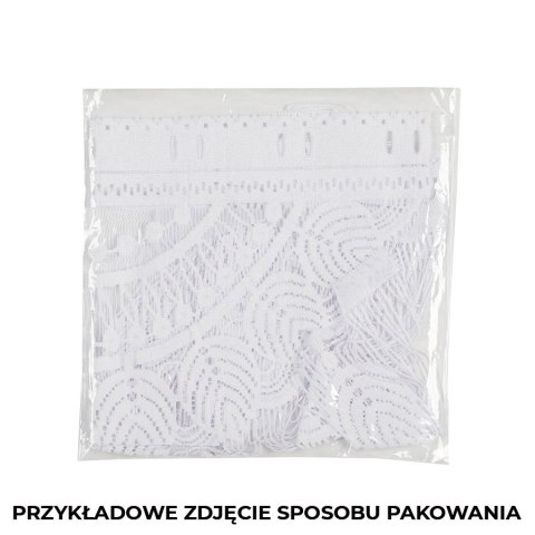 APONI Makrama żakardowa gotowa, szerokość 160 x wysokość 160cm, kolor 001 biały 001471/PBL/001/160160/1 APONI Makrama żakardowa gotowa, szerokość 160 x wysokość 160cm, kolor 001 biały 001471/PBL/001/160160/1