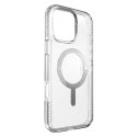 Speck Presidio Perfect-Clear Grip MagSafe - Etui iPhone 16 Pro Max (Clear / Chrome Finish / Serene Silver)