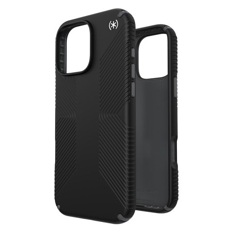 Speck Presidio2 Grip - Etui iPhone 16 Pro Max (Black / Slate Grey / White)