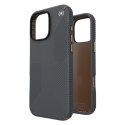 Speck Presidio2 Grip - Etui iPhone 16 Pro Max (Charcoal Grey / Cool Bronze / White)