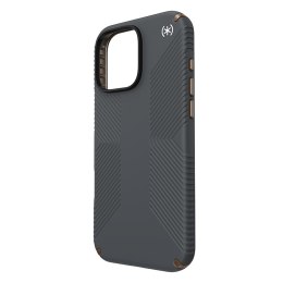 Speck Presidio2 Grip - Etui iPhone 16 Pro Max (Charcoal Grey / Cool Bronze / White)