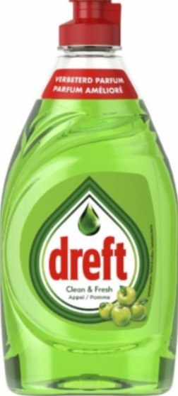 Dreft Clean & Fresh Appel Płyn do Naczyń 340 ml