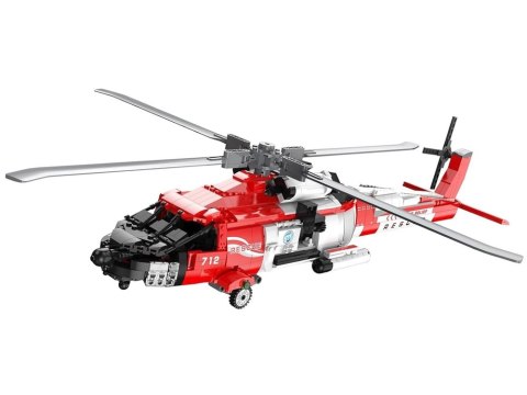 Klocki techniczne SikorskyHH-60J Jayhawk 1137el śmigłowiec lotniczy ZA5302 Klocki techniczne SikorskyHH-60J Jayhawk 1137el śmigłowiec lotniczy ZA5302