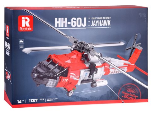 Klocki techniczne SikorskyHH-60J Jayhawk 1137el śmigłowiec lotniczy ZA5302 Klocki techniczne SikorskyHH-60J Jayhawk 1137el śmigłowiec lotniczy ZA5302