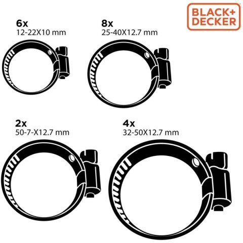 OBEJMA SKRĘCANA 20SZT BLACK + DECKER OBEJMA SKRĘCANA 20SZT BLACK + DECKER