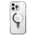 Speck Presidio Perfect-Clear ClickLock & MagSafe - Etui iPhone 16 Pro Max (Clear / Chrome Finish / Serene Silver)