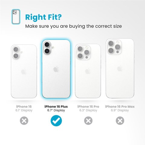 Speck Presidio Perfect-Clear - Etui iPhone 16 Plus (Clear) Speck Presidio Perfect-Clear - Etui iPhone 16 Plus (Clear)