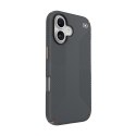 Speck Presidio2 Grip - Etui iPhone 16 (Charcoal Grey / Cool Bronze / White)