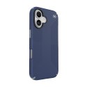 Speck Presidio2 Grip - Etui iPhone 16 (Coastal Blue / Dust Grey / White)