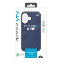 Speck Presidio2 Grip - Etui iPhone 16 (Coastal Blue / Dust Grey / White)