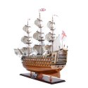 Ekskluzywny model żaglowca HMS Victory z rozwiniętymi żaglami - VIC45R