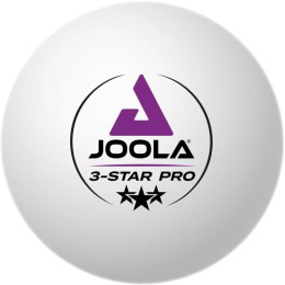 PIŁECZKI DO TENISA STOŁOWEGO JOOLA PRO 3 STAR 6SZT BIAŁE