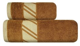 Ręcznik Orion 50x90 karmelowy 500g/m2 frotte