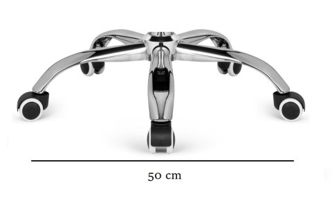 Podstawa krzesła obrotowego S metalowa 54 cm II GATUNEK Podstawa krzesła obrotowego S metalowa 54 cm II GATUNEK
