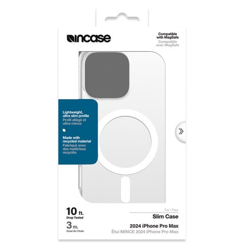 Incase Slim Case MagSafe - Etui iPhone 16 Pro Max (Clear) Incase Slim Case MagSafe - Etui iPhone 16 Pro Max (Clear)