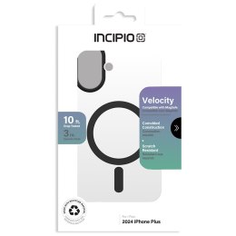 Incipio Velocity MagSafe - Etui iPhone 16 Plus (Clear / Black)