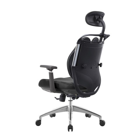 Fotel biurowy ergonomiczny Stelio Czarny Fotel biurowy ergonomiczny Stelio Czarny
