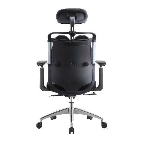 Fotel biurowy ergonomiczny Stelio Czarny Fotel biurowy ergonomiczny Stelio Czarny