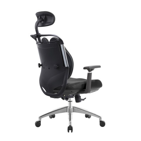 Fotel biurowy ergonomiczny Stelio Czarny Fotel biurowy ergonomiczny Stelio Czarny