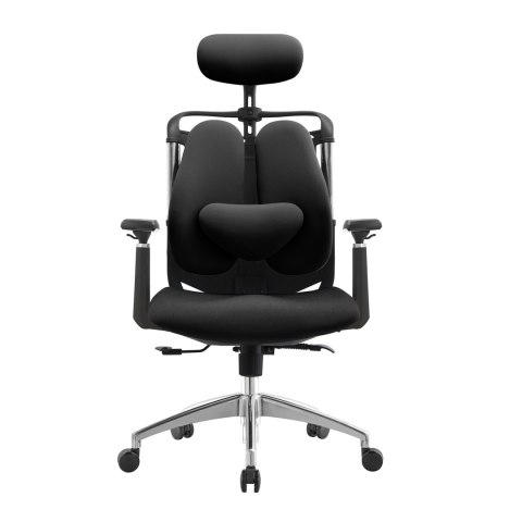 Fotel biurowy ergonomiczny Stelio Czarny Fotel biurowy ergonomiczny Stelio Czarny