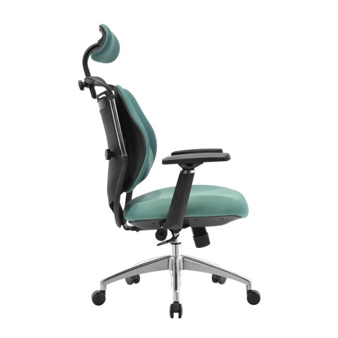Fotel biurowy ergonomiczny Stelio Zielony Fotel biurowy ergonomiczny Stelio Zielony