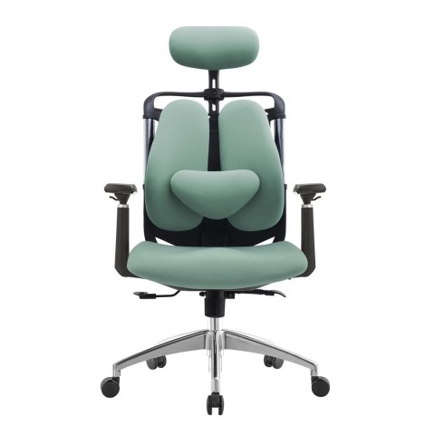 Fotel biurowy ergonomiczny Stelio Zielony Fotel biurowy ergonomiczny Stelio Zielony