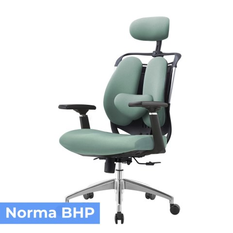 Fotel biurowy ergonomiczny Stelio Zielony Fotel biurowy ergonomiczny Stelio Zielony