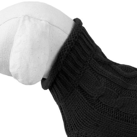 530S sweterek czarny warkocze S-25 cm 530S sweterek czarny warkocze S-25 cm