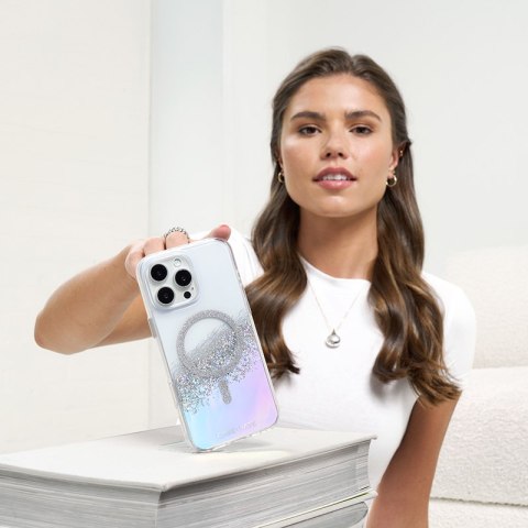 Case-Mate Karat MagSafe - Etui iPhone 16 Pro Max (Holographic) Case-Mate Karat MagSafe - Etui iPhone 16 Pro Max (Holographic)
