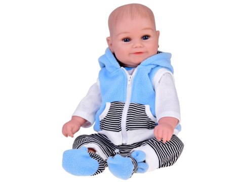 Realistyczna Lalka Chłopiec 50cm Uroczy bobas gaworzy śmieje sie ZA5357 Realistyczna Lalka Chłopiec 50cm Uroczy bobas gaworzy śmieje sie ZA5357